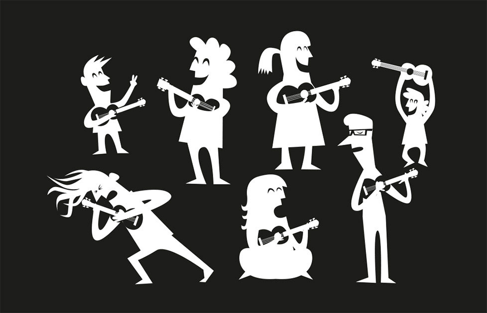 Ukelelala fondo pantalla inicio